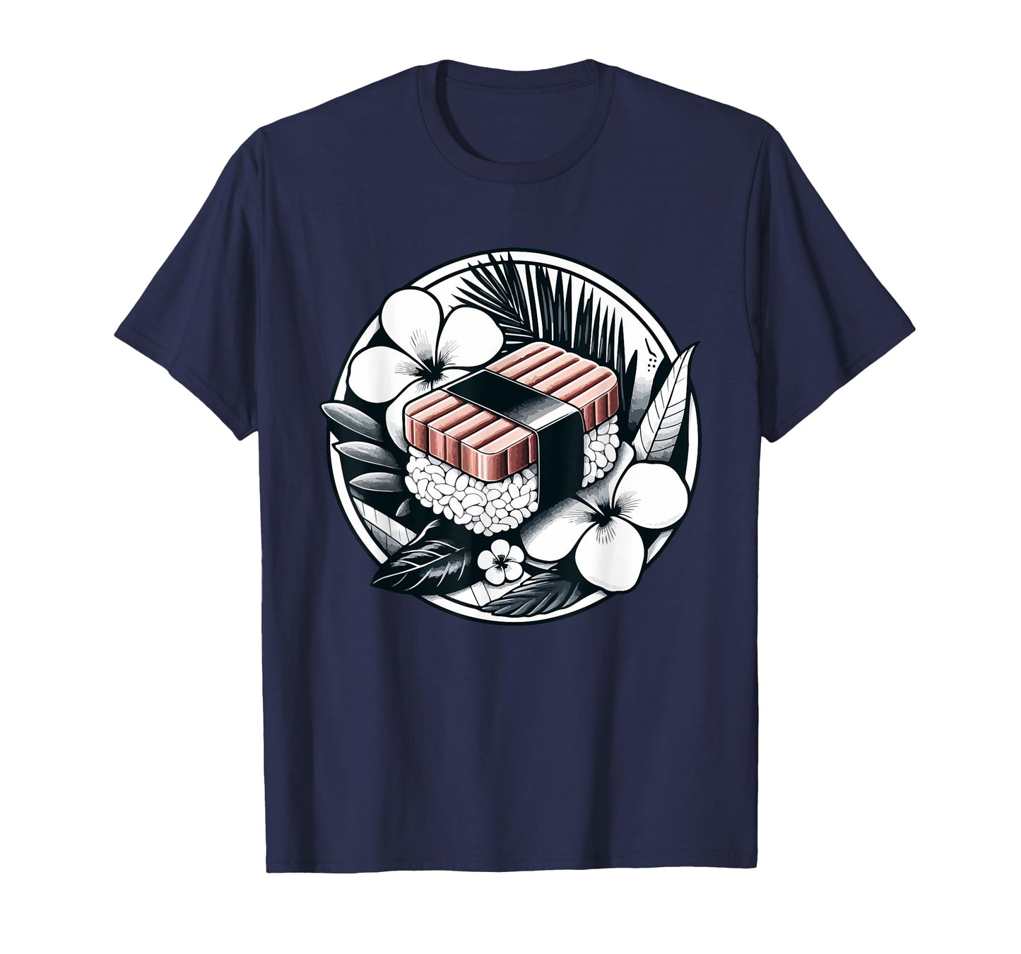 Aloha Musubi Hawaiian Rice Snack Sushi Lover Hawaii Retro T-Shirt