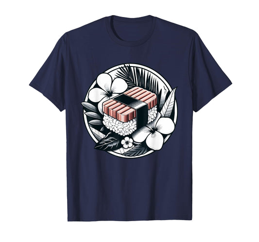 Aloha Musubi Hawaiian Rice Snack Sushi Lover Hawaii Retro T-Shirt