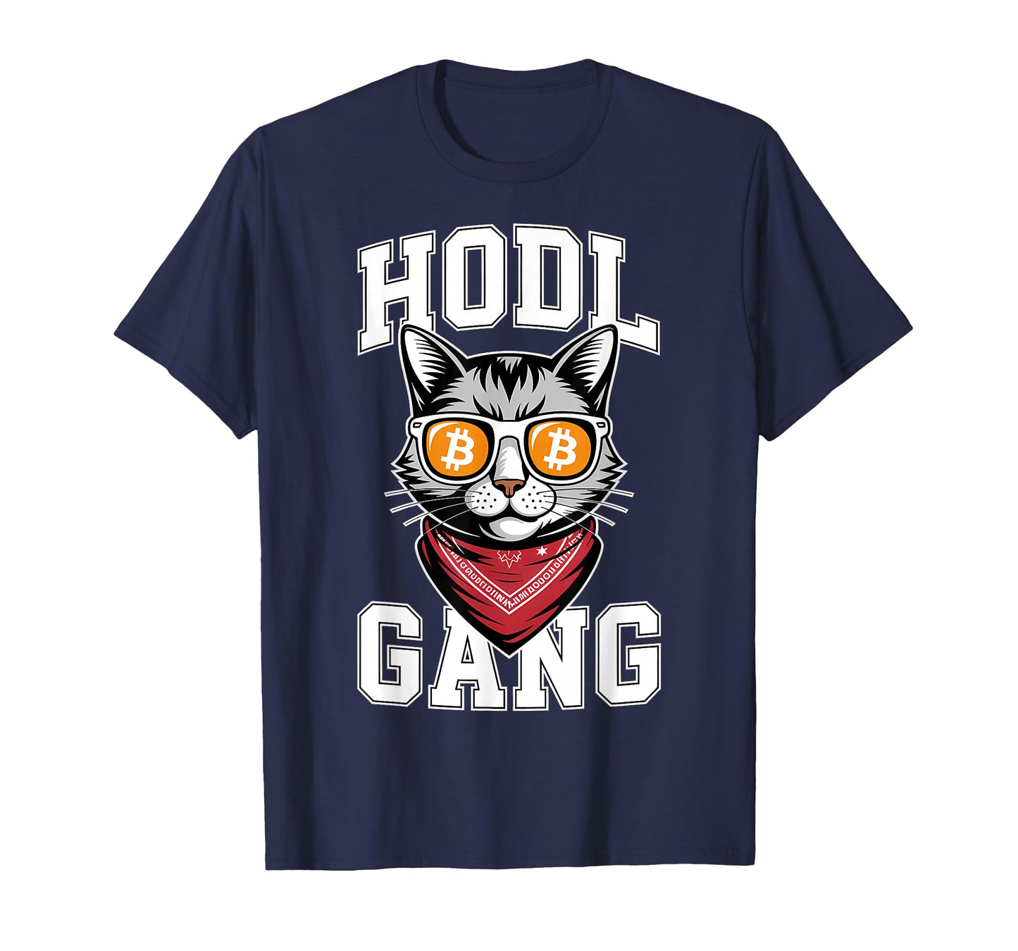 Bitcoin Cat HODL T-Shirt