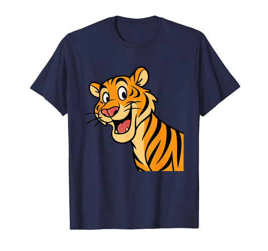 Cute Tiger Wildcat Funny Wildlife Animal Jungle T-Shirt