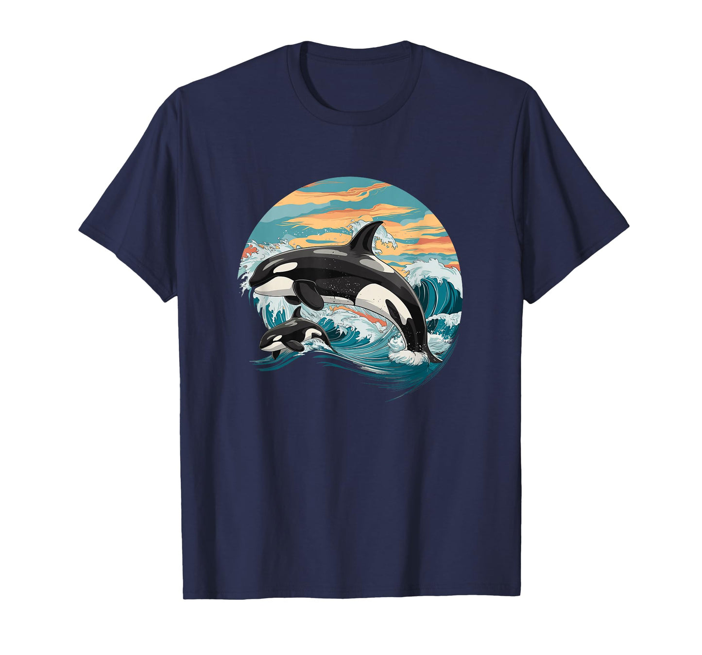 Killer Whale Orca Family T-Shirt