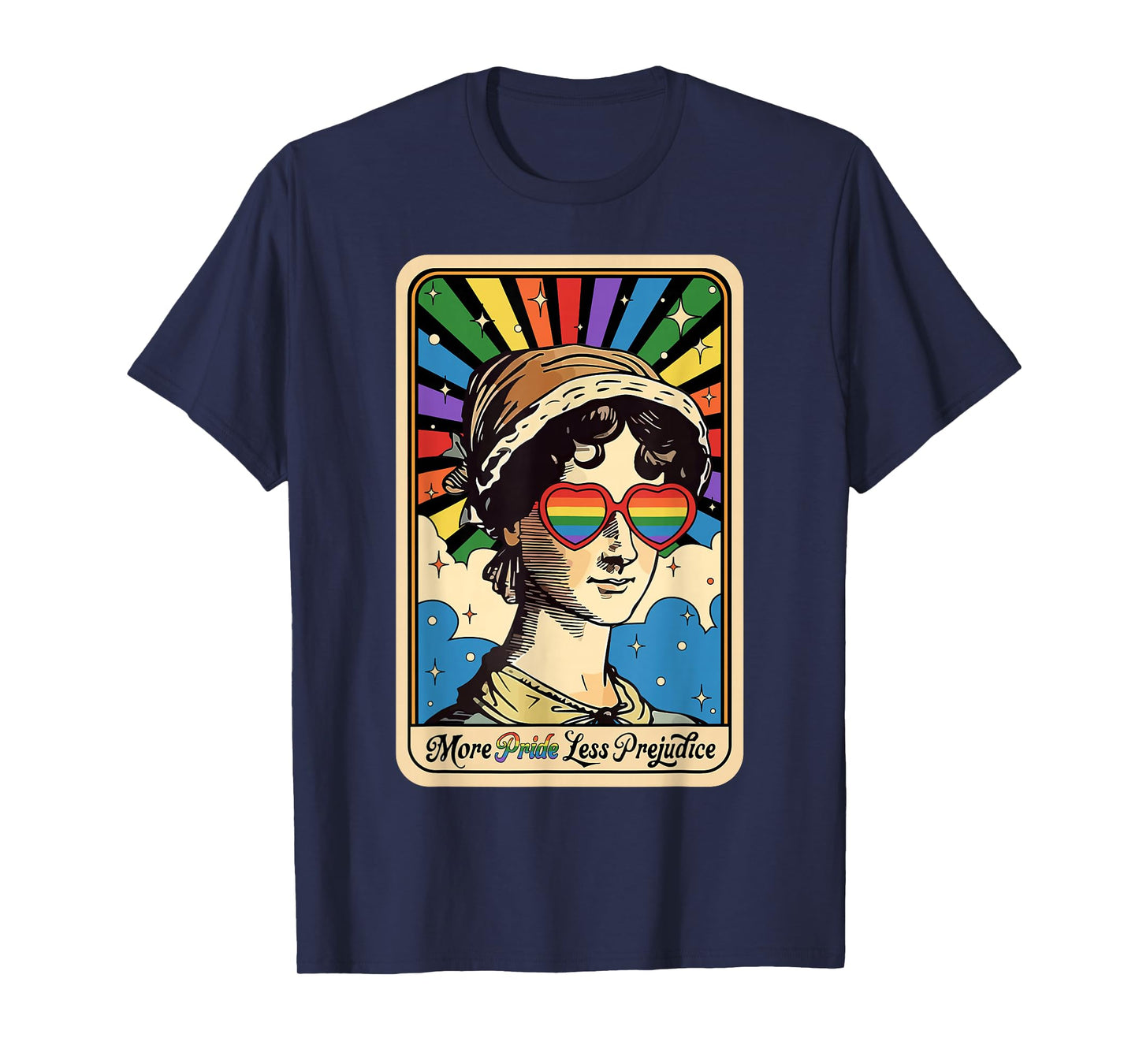 More Pride Less Prejudice LGBT Rights Tarot Card T-Shirt