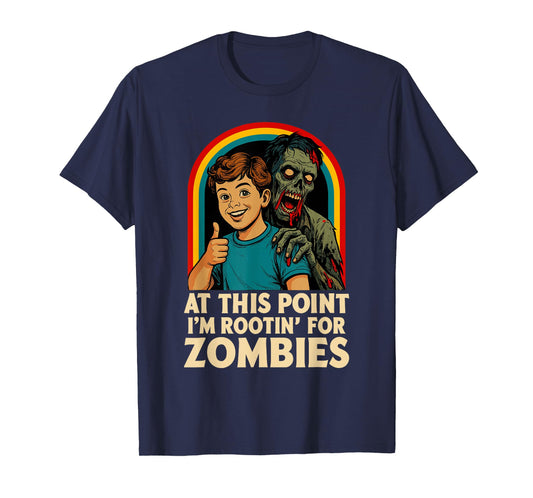 Zombie Men Women Kids Funny Halloween T-Shirt