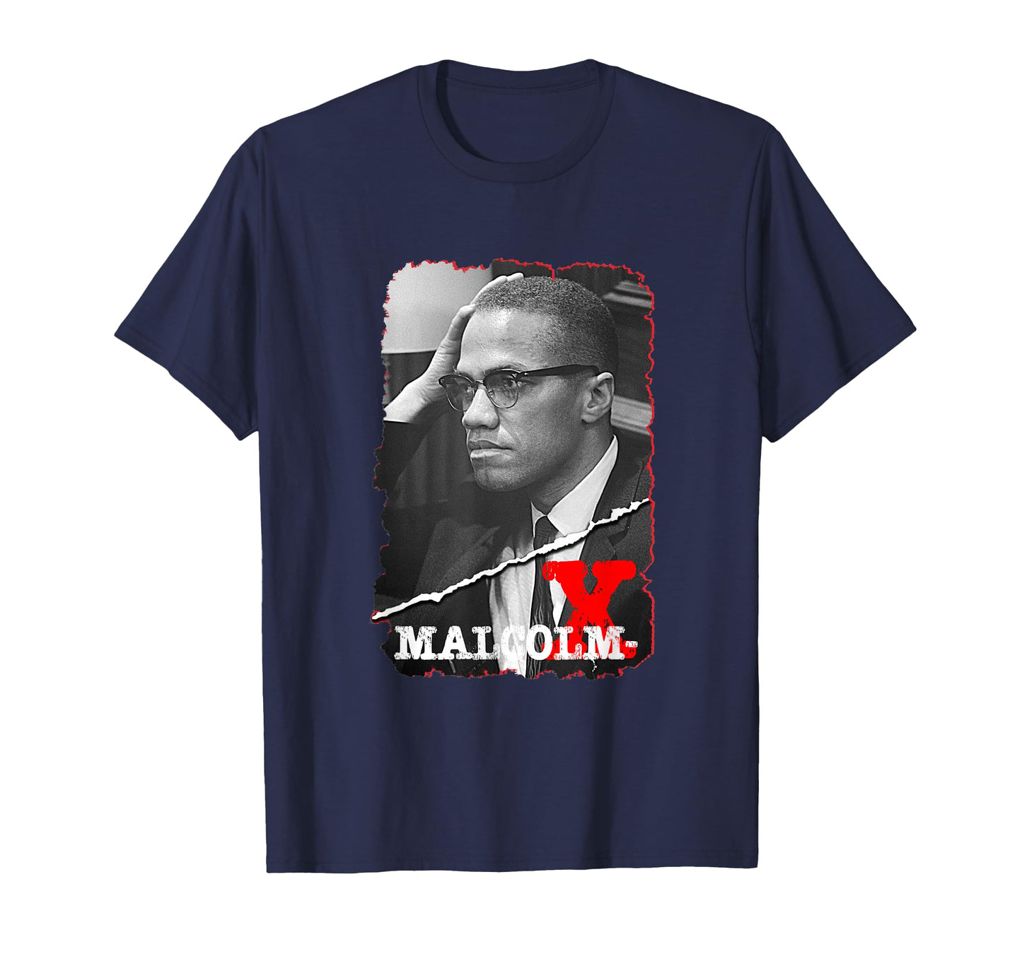 Great Moment Store Kids Unisex Youth Malcolm X T-Shirt Black Small Crew Neck Short Sleeve Modern Classic Casual Leisure Letter Print Malcolm X Design