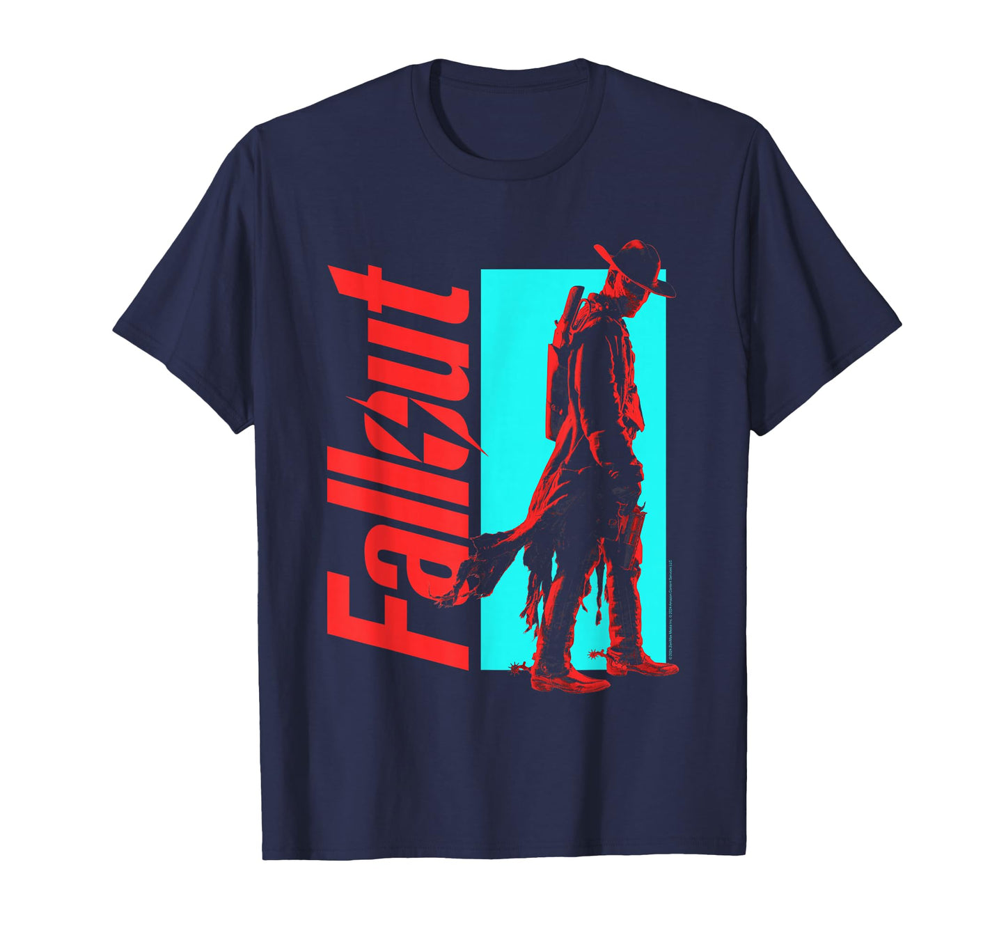 Fallout TV Series Character The Ghoul Boxed Shadow T-Shirt