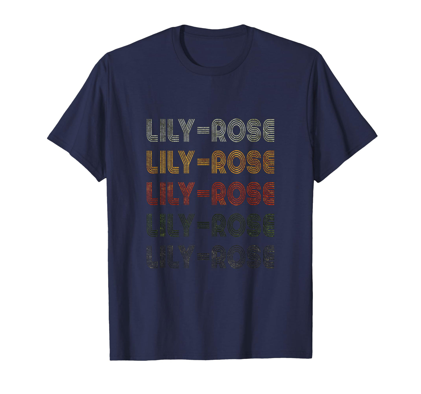 Love Heart Lily-Rose Tee Grunge Vintage Black Lily-Rose T-Shirt