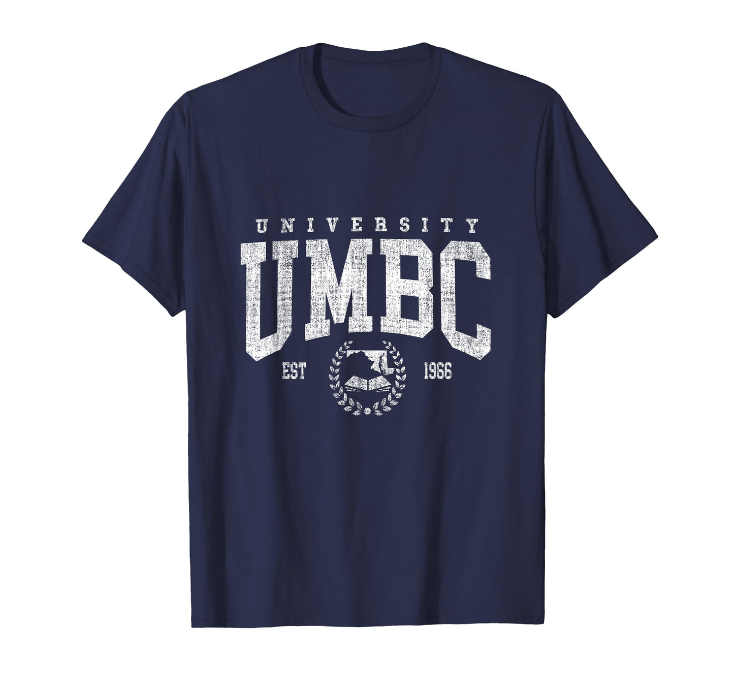 Vintage UMBC Arch Athletic Sports Tee for Men Women T-Shirt