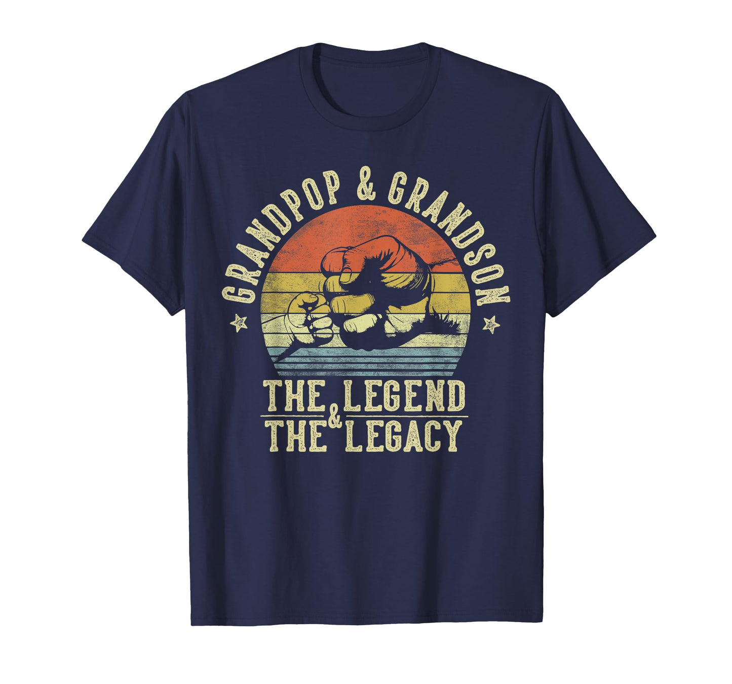 Grandpop & Grandson The Legend & The Legacy Gifts Grandpop T-Shirt