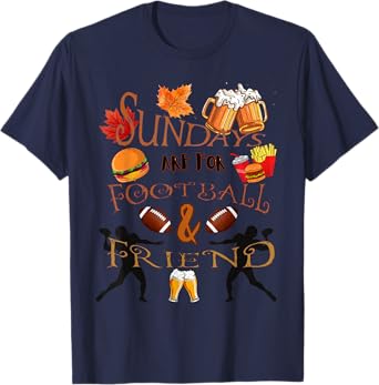 Sundays are for Football & Friends T-Shirt