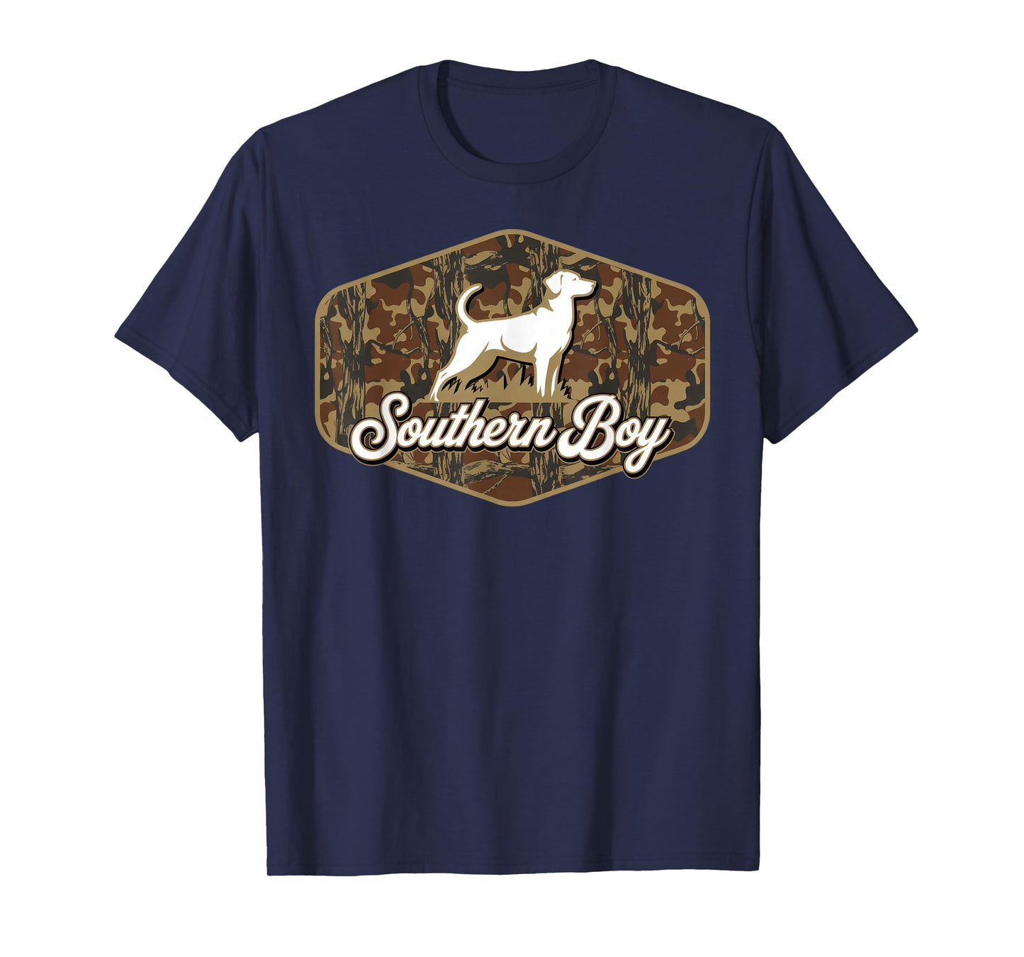 Local Boy Hunting Dog Retro Southern Country Pride Vintage T-Shirt
