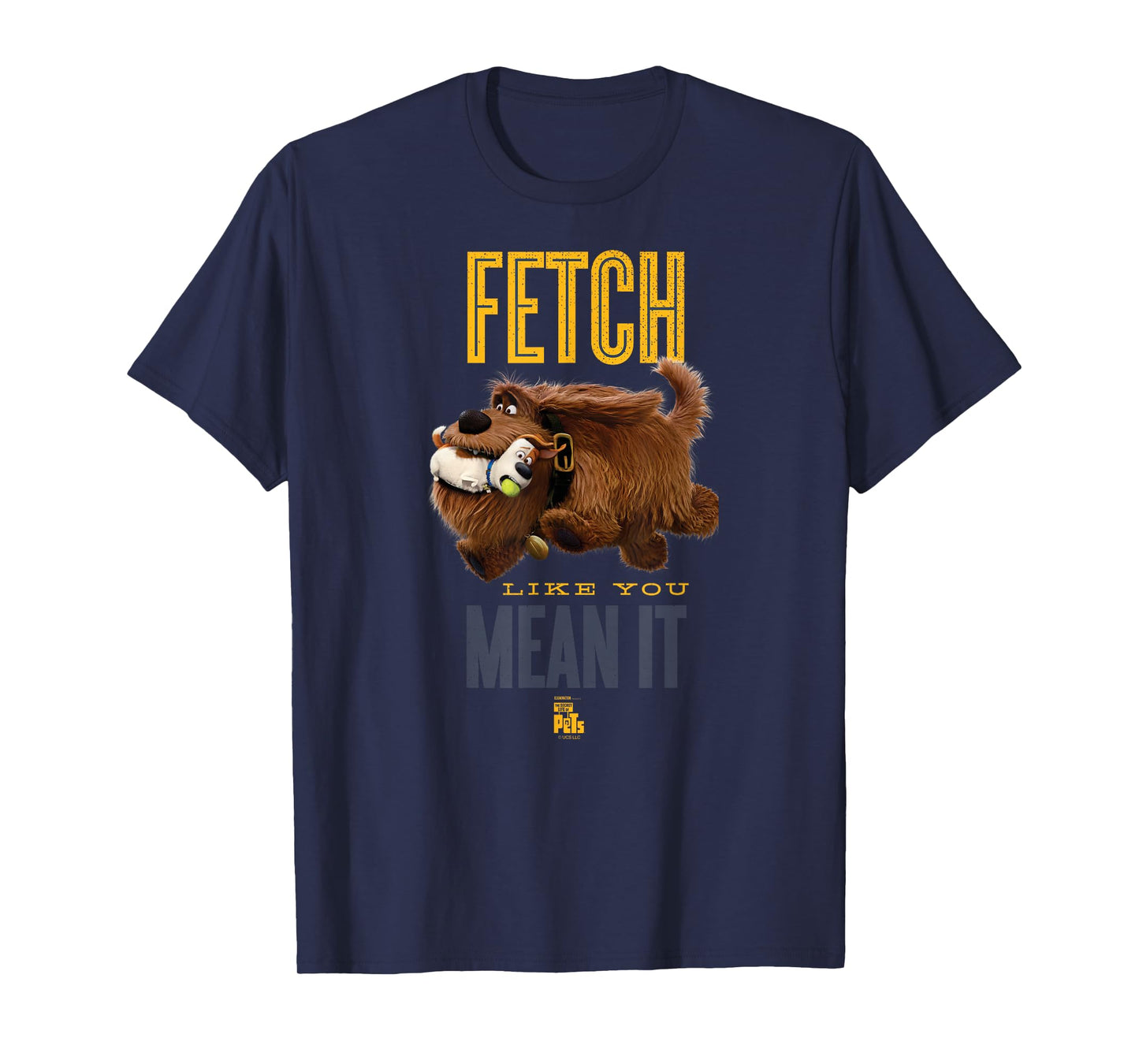 The Secret Life of Pets Duke Fetch Like You Mean It T-Shirt