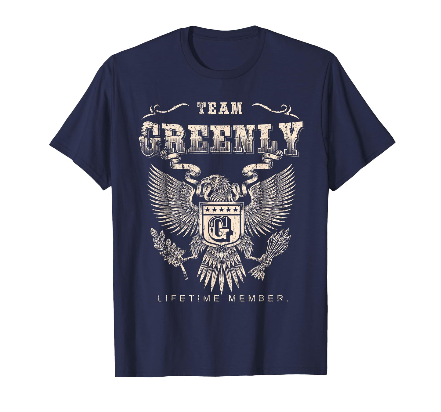 Team Greenly Lifetime Member - Greenly Name T-Shirt