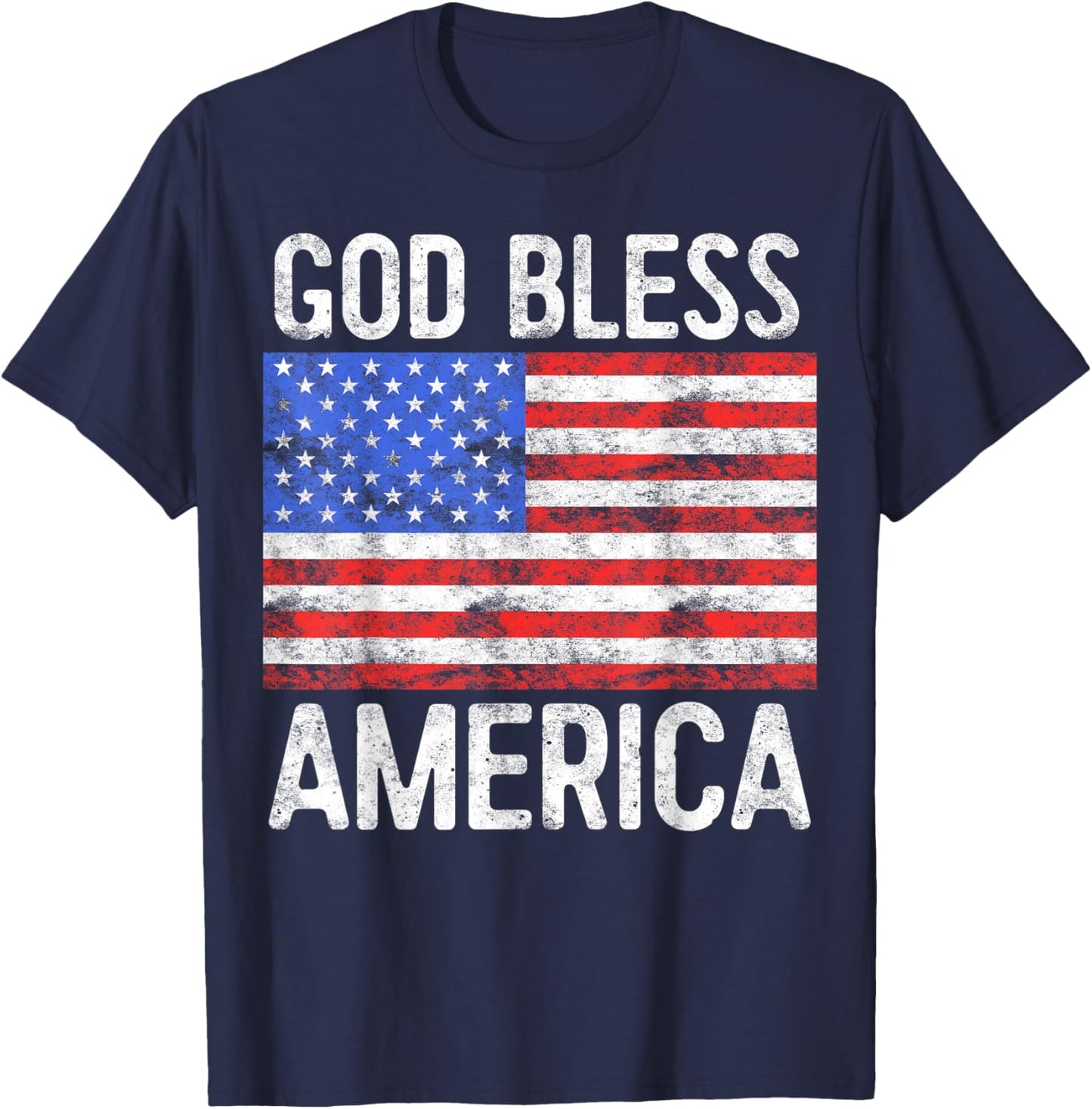 God Bless America Shirt Men Women Kids Fourth of July T-Shirt