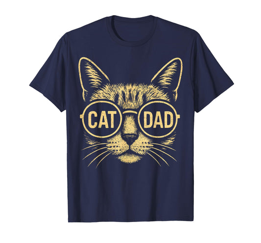 Best Cat Dad Ever Lover Graphic Gift for Men Women Kid Boy T-Shirt