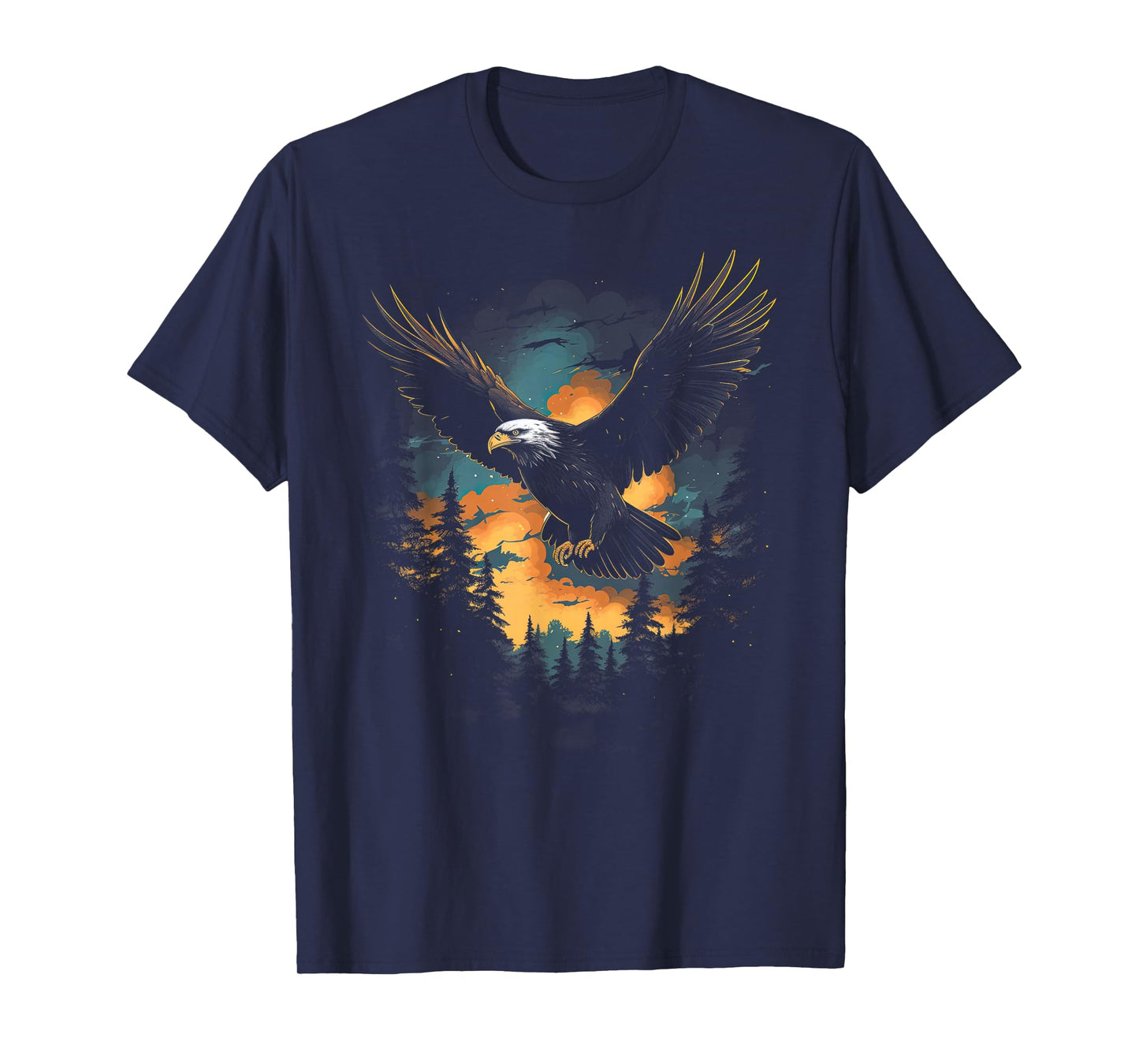 Eagle Forest Animal Wildlife T-Shirt