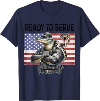 Florida Vintage Cute Alligator T-Shirt