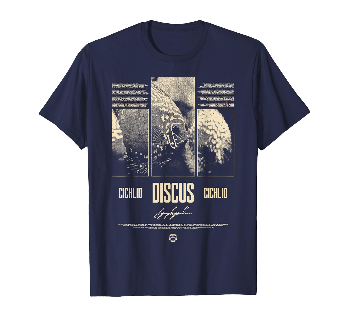 Discus Fish Cichlid Aquarium Fish Keeper T-Shirt