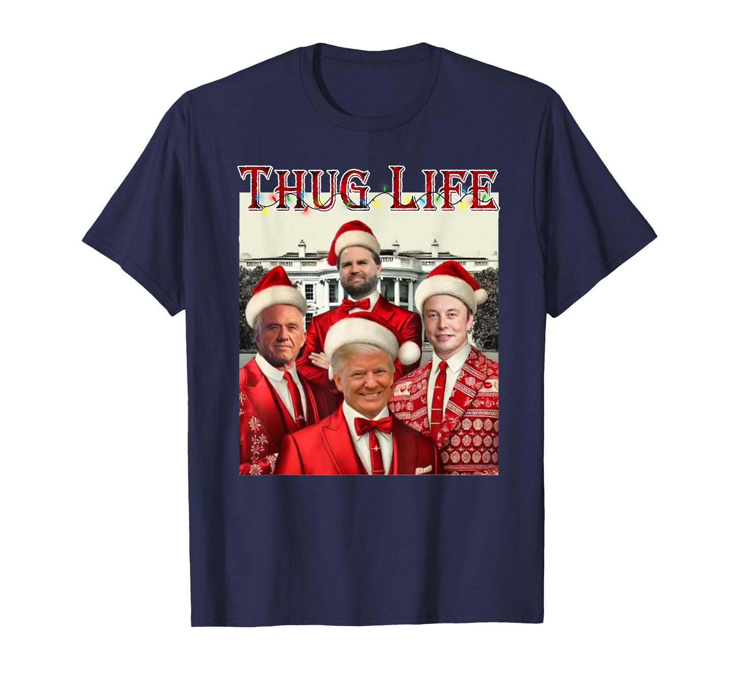 Trump Squad Thug Life Trump Vance Kennedy Elon T-Shirt