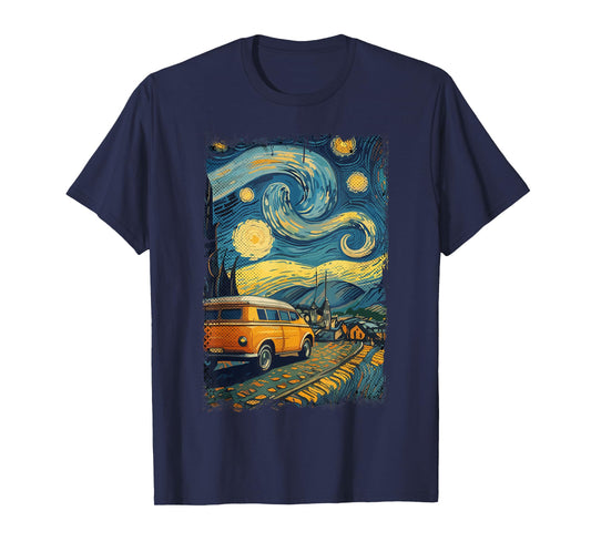 Van Life Clothing Retro Vintage Van Dwellers Vanlife Nomads T-Shirt