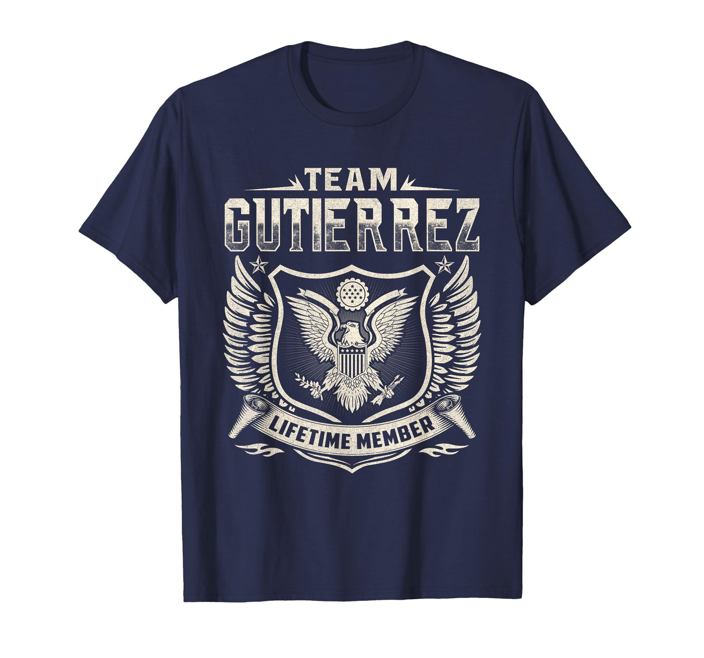 Gutierrez Family Shirt Team Gutierrez Lifetime Member T-Shirt