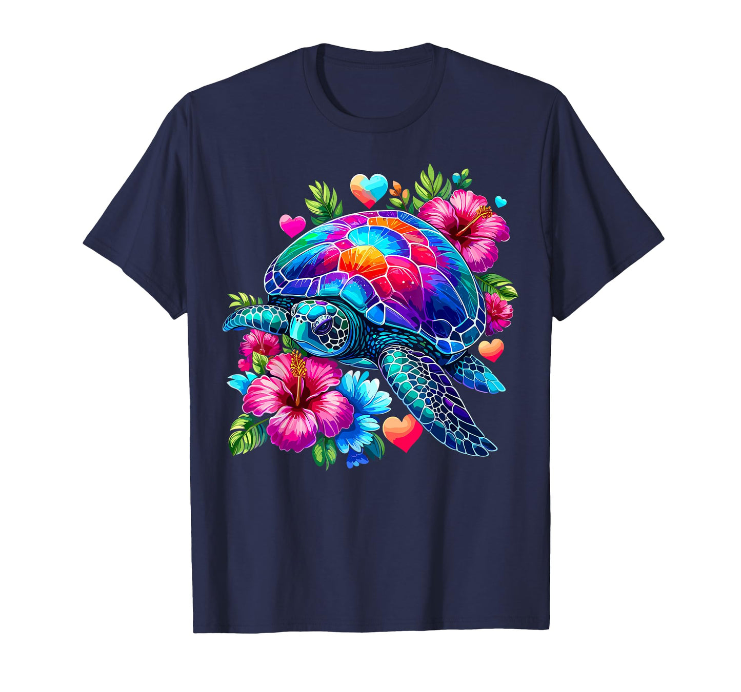 Hawaiian Sea Turtle Hawaii Vacation Beach Summer T-Shirt