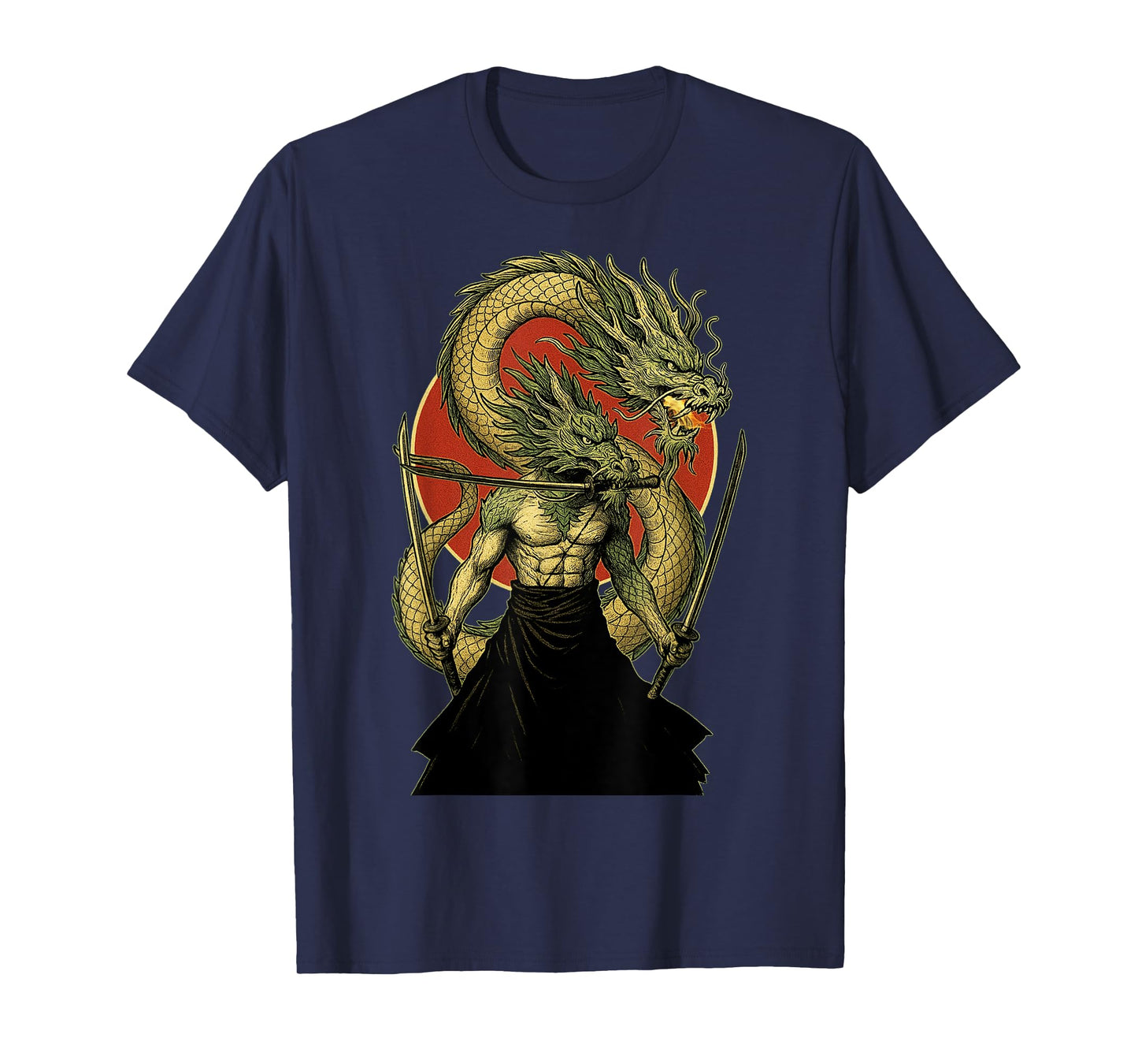 Zoro Pirate - Samurai Anime Funny Manga Dragon Warrior T-Shirt