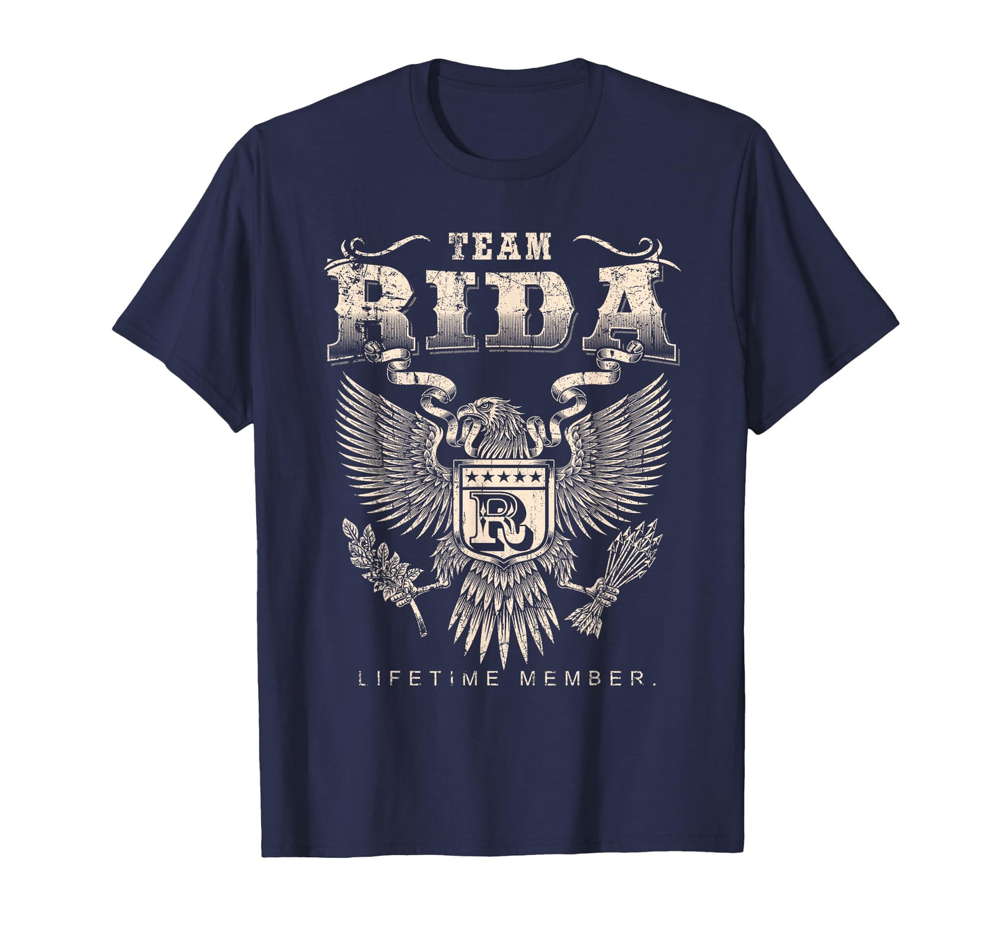 Team Rida Lifetime Member - Rida Name T-Shirt