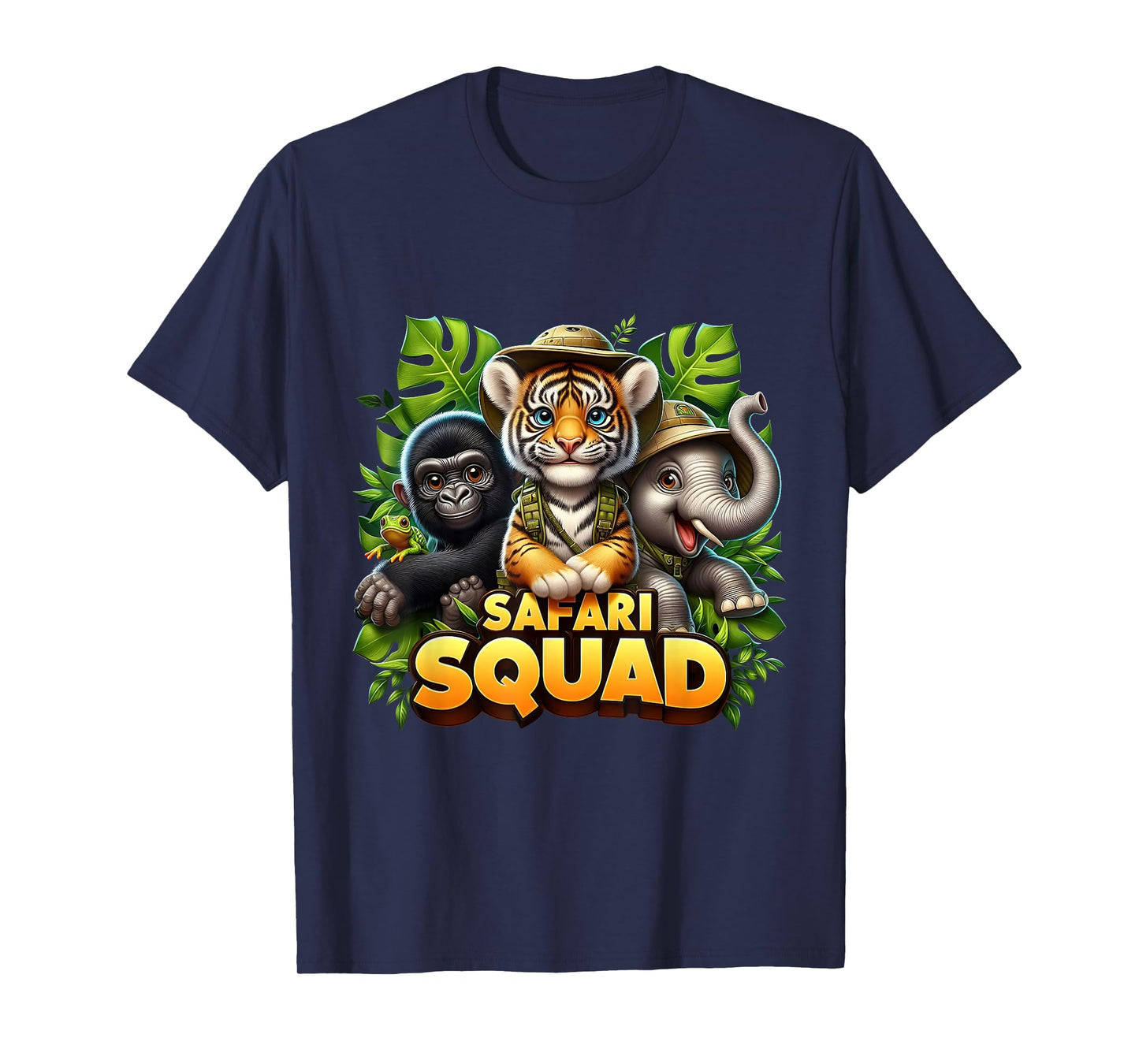 Animals Safari Squad Sunset Wildlife Zoo Wildlife Team T-Shirt