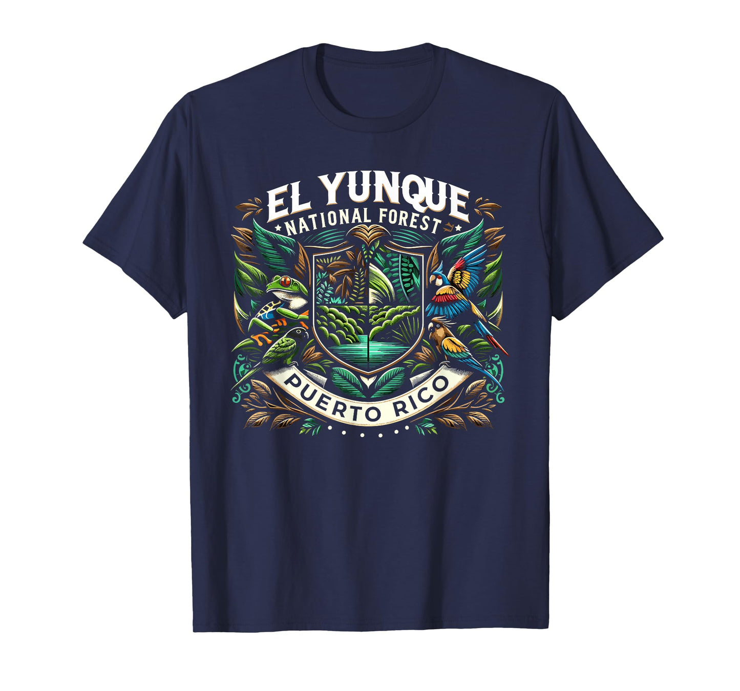 El Yunque National Forest Shirt Wildlife Puerto Rico T-Shirt