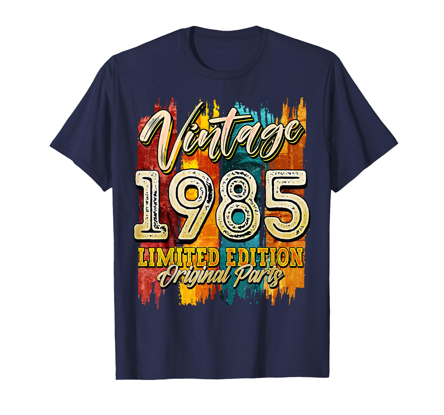 Vintage 1985 Limited Edition Original Parts 40 year Birthday T-Shirt