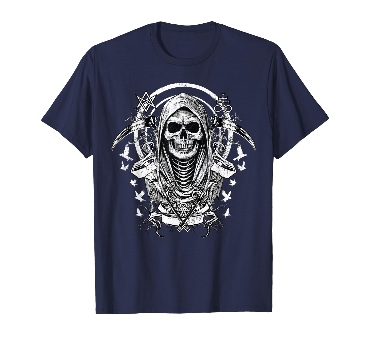 Gothic Aesthetic Skeleton Grunge Occult Y2K Goth Halloween T-Shirt