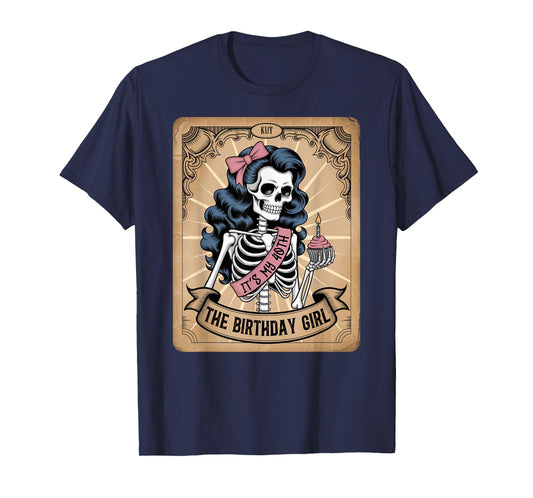 It's My 40th Birthday Tarot Card Funny Skeleton Birthday T-Shirt