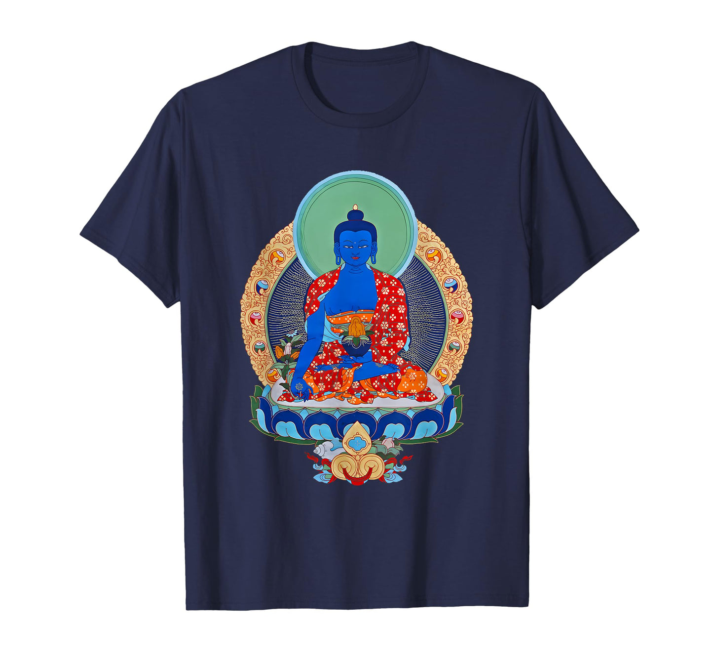 Vajrayana Tibetan Medicine Buddha T-Shirt
