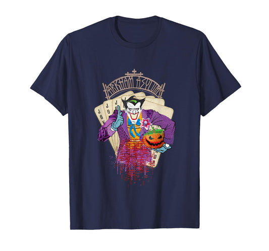 The Joker Halloween Design Arkham Asylum T-Shirt
