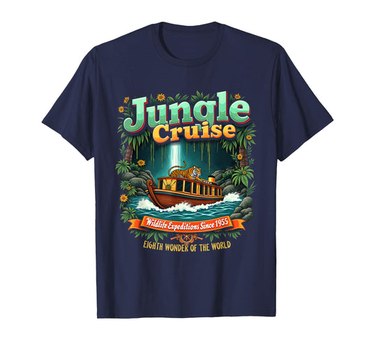 Wildlife Retro VBS 2025 Park Cruise Trip Vintage Jungle T-Shirt