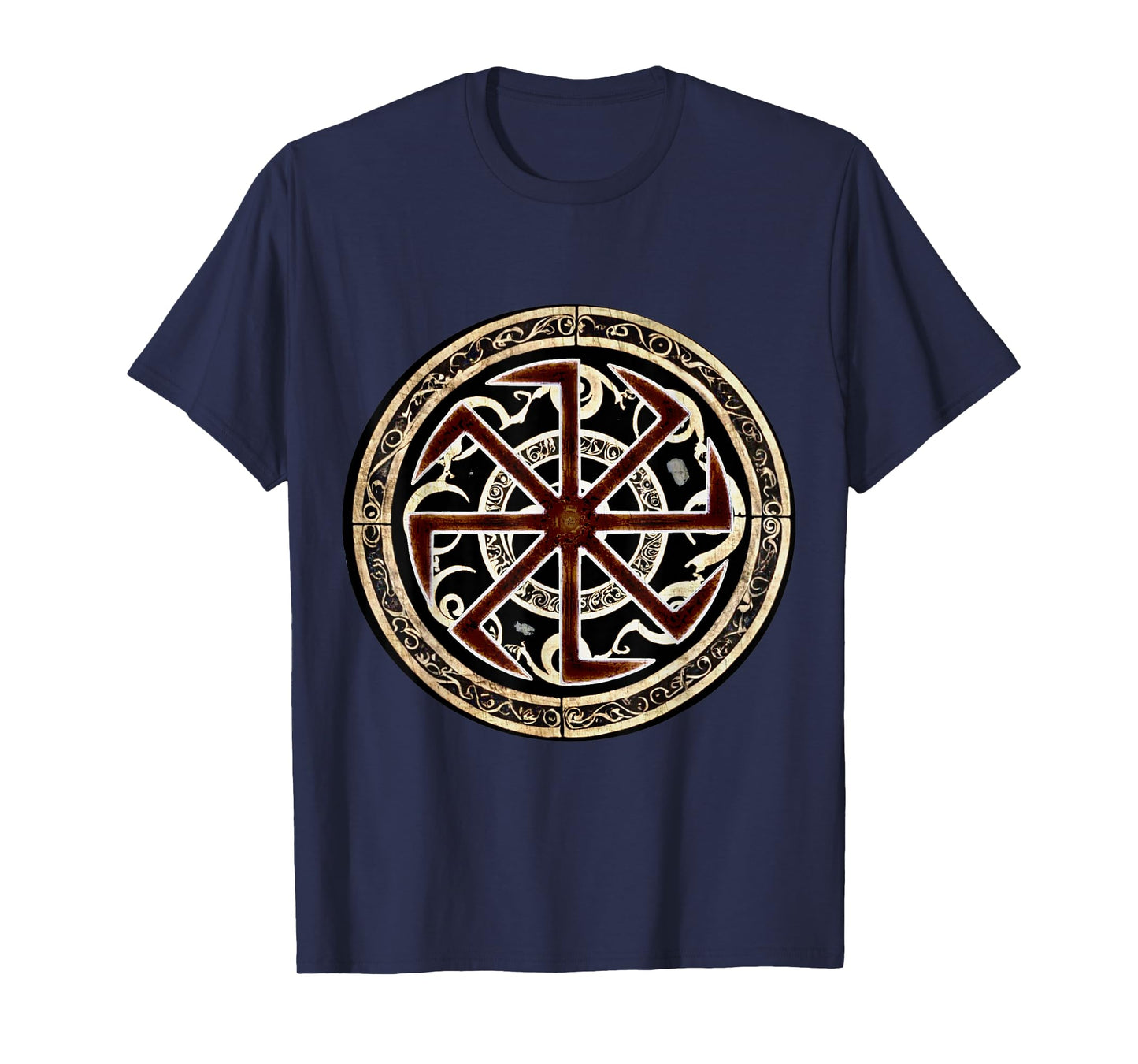 Kolovrat Slavic Protective Rune T-Shirt