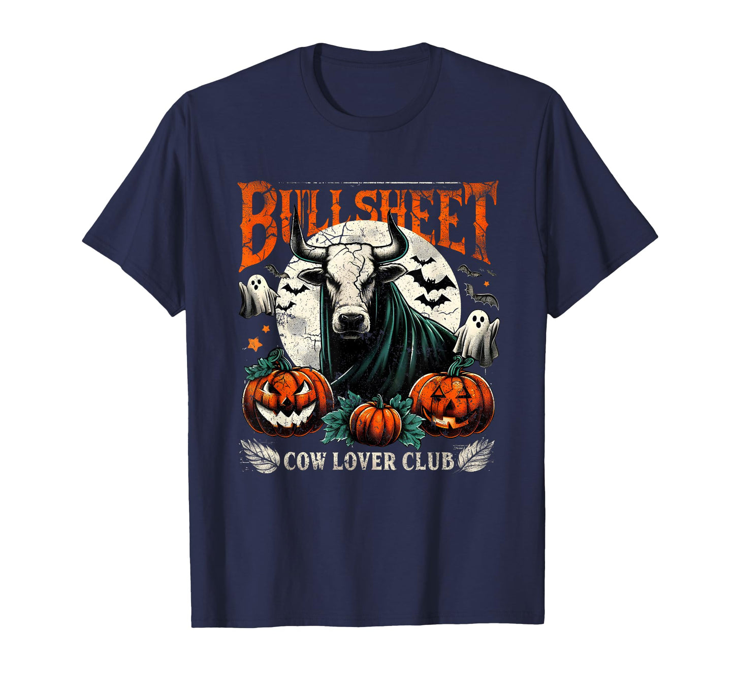 Funny Halloween Cow Ghost Pun for Farm Lovers T-Shirt