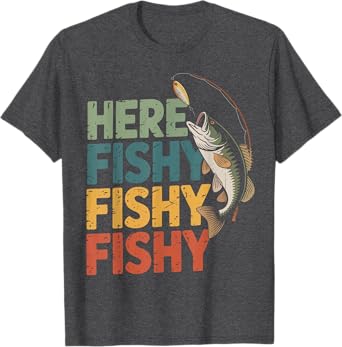 Youth Here-Fishy Bass Fish Boy Men Funny Fisherman Toddler T-Shirt