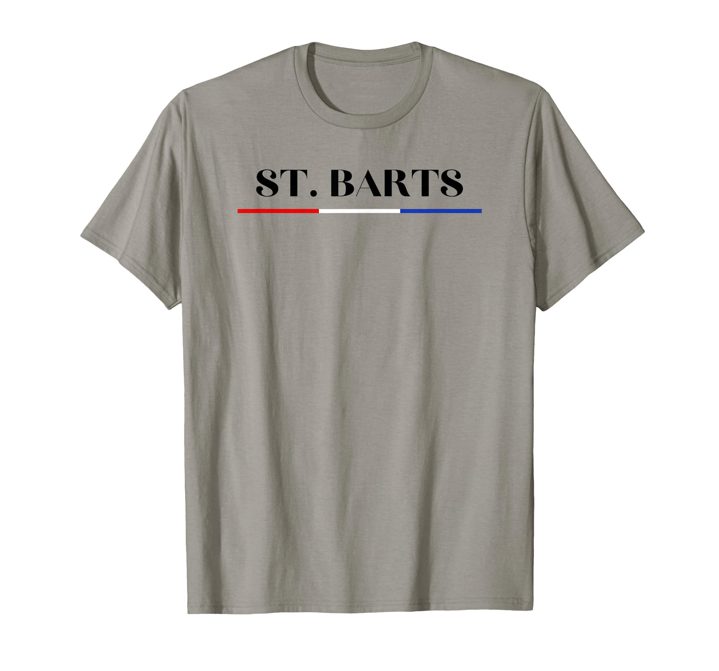 St. Barts Flag Bar, Cute Classic Tee, Beach Vacation Vibes T-Shirt
