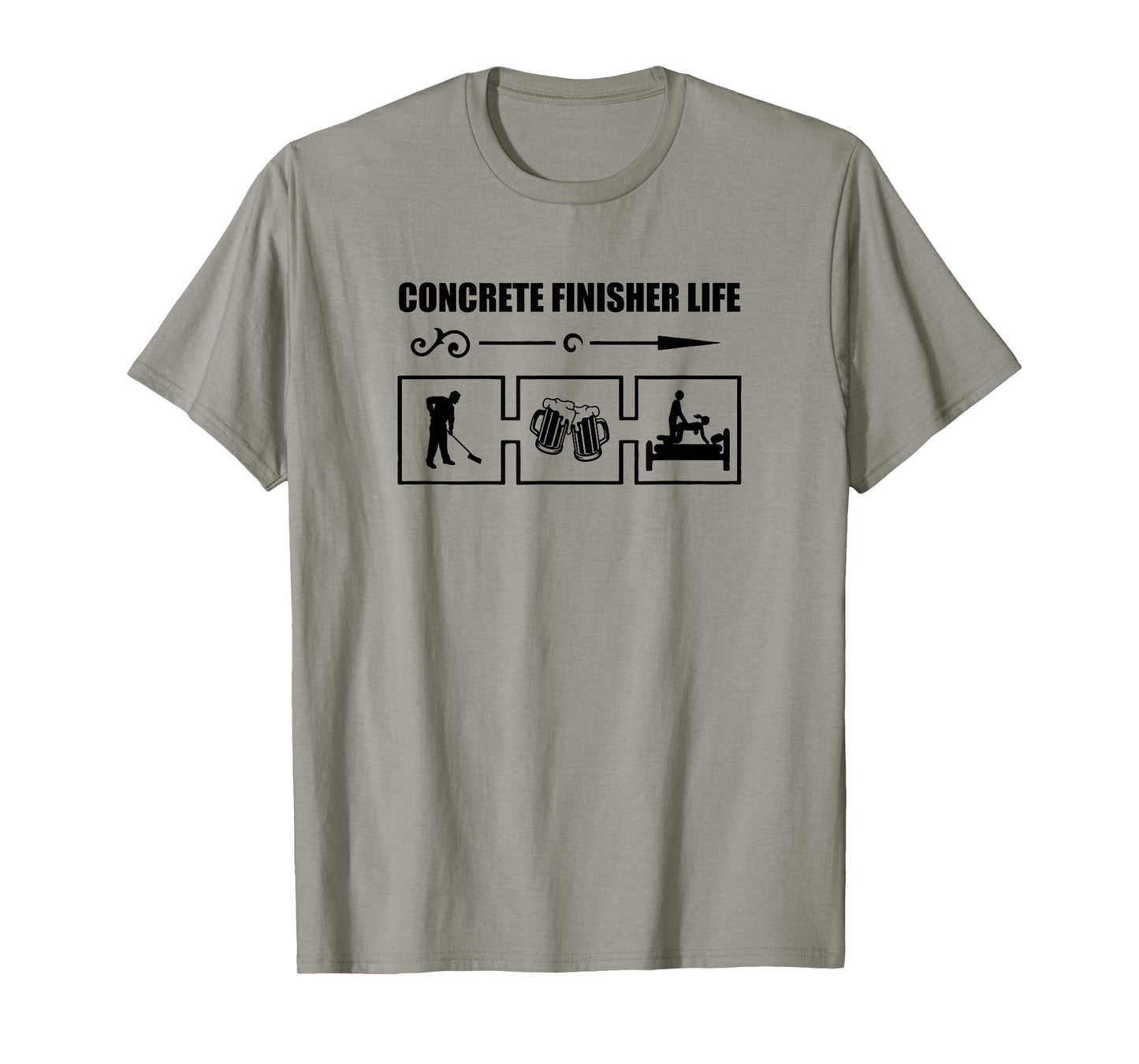 Concrete finisher life T-Shirt