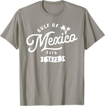 Gulf of Mexico Estd. 1672 Vintage T-Shirt