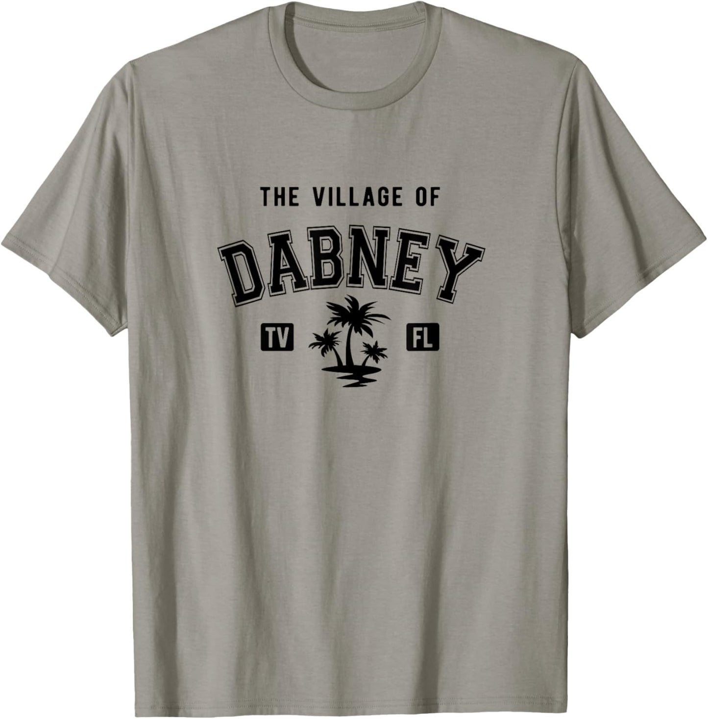 The Village of Dabney Classic Style Palm Trees Design T-Shirt