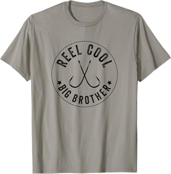Reel Cool Big Brother, Brothers Who Fish, Fishing T-Shirt