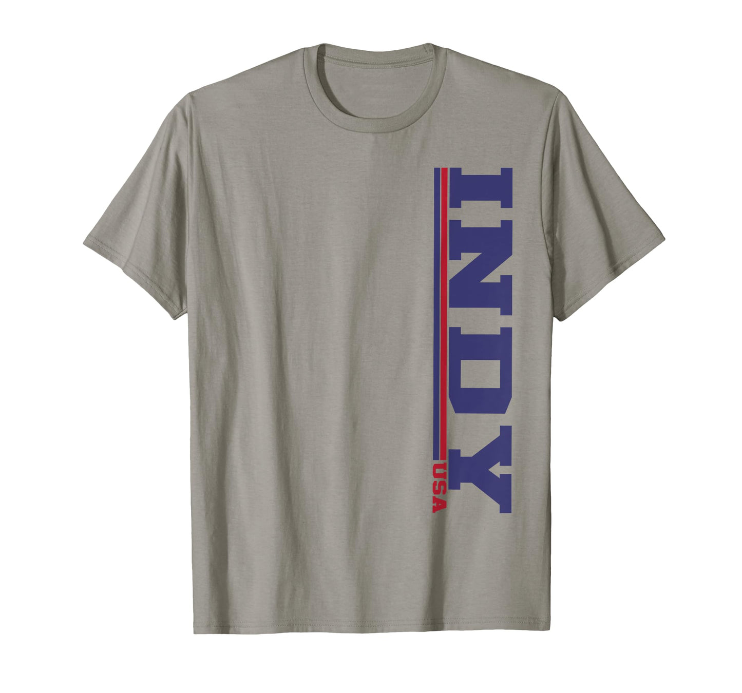 Patriotic Indianapolis USA Vintage Stripes Iconic Indy T-Shirt