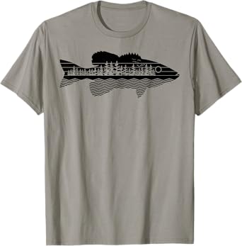 Vintage Nature Outdoor Fishing - Fisher Smallmouth Bass T-Shirt