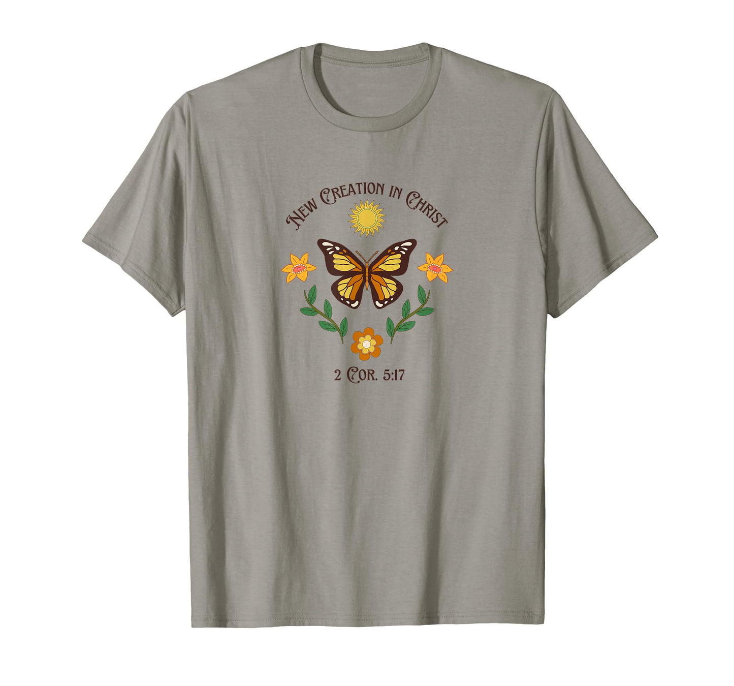 New Creation In Christ Butterfly T-Shirt