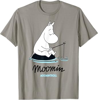Moomin Moomintroll Fishing T-Shirt