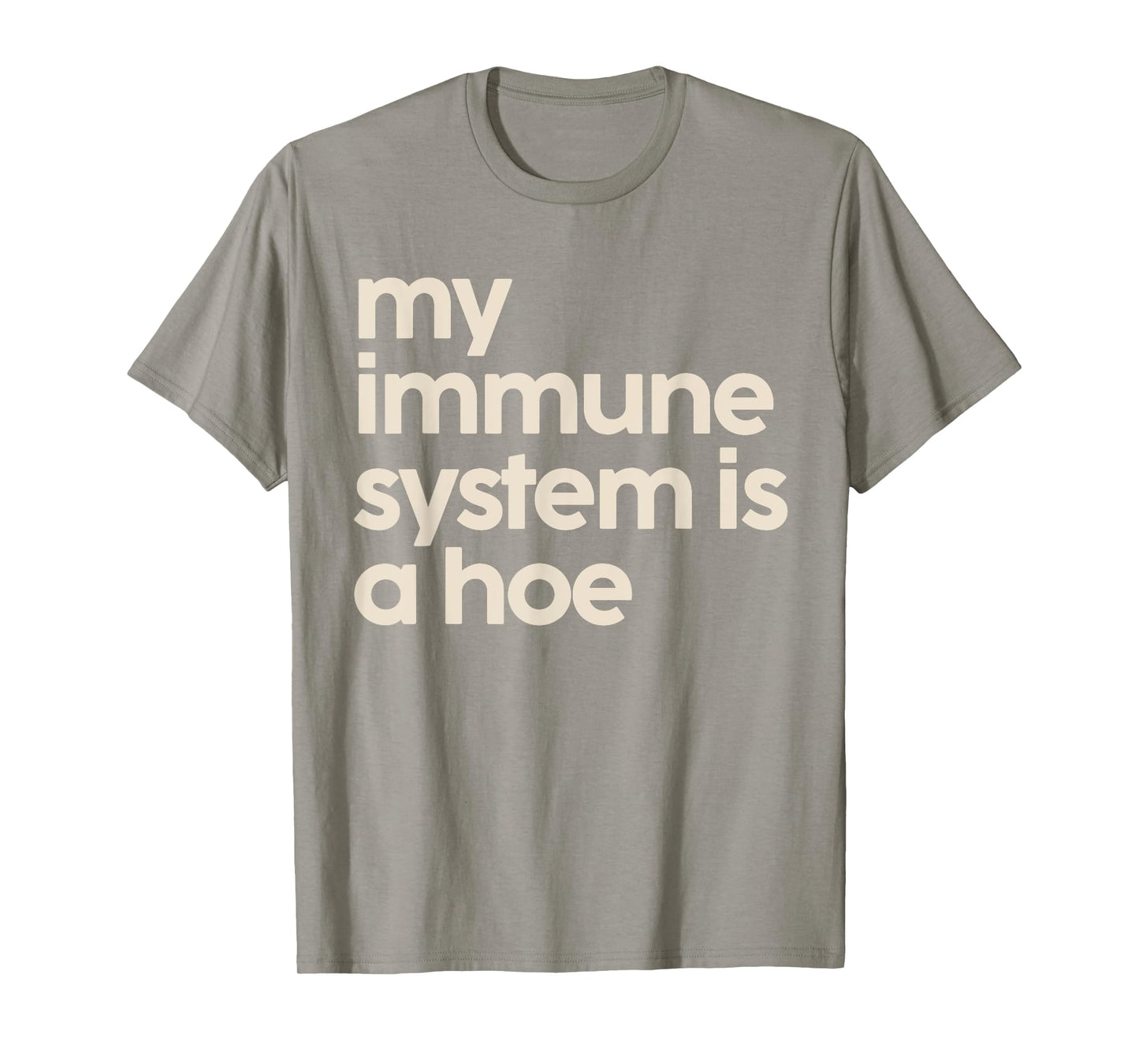 My Immune System Is A Hoe Multiple Sclerosis Awareness Retro T-Shirt