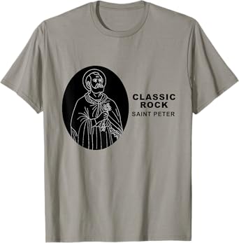 Classic Rock Saint Peter Catholic Saint T-Shirt