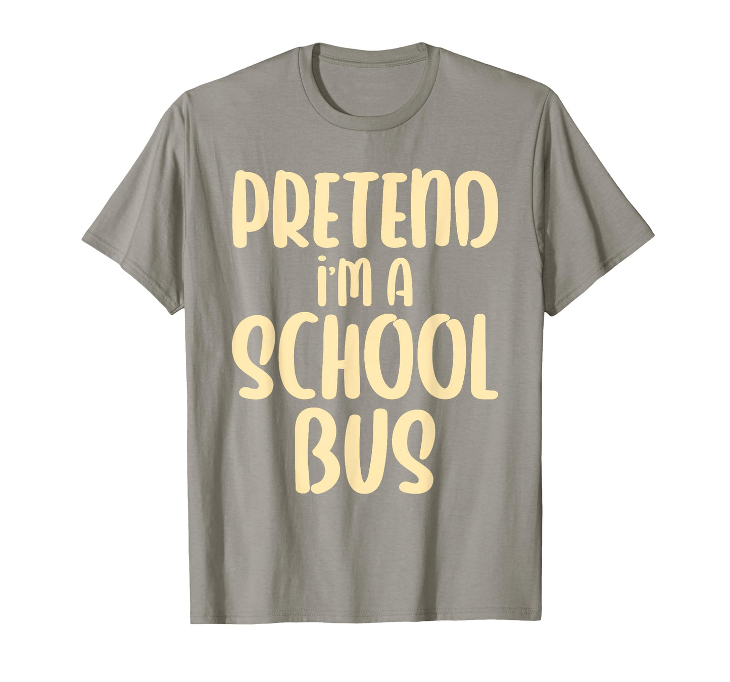 Halloween Pretend I'm A School Bus T-Shirt